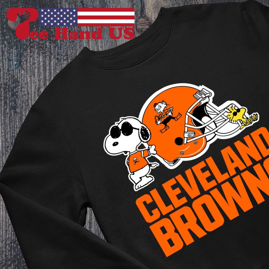 Men's Brown Cleveland Browns Impact Long Sleeve T-Shirt