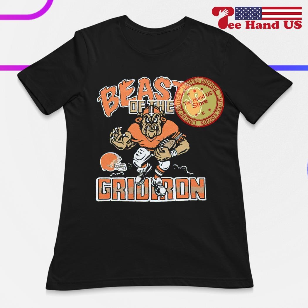 Cleveland Browns Beasts Of The Gridiron retro NFL cartoon shirt, hoodie,  sweatshirt, ladies tee and tank top