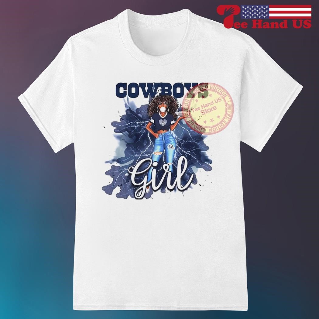 Cowboy girl Dallas Cowboys shirt hoodie sweater long sleeve and tank top