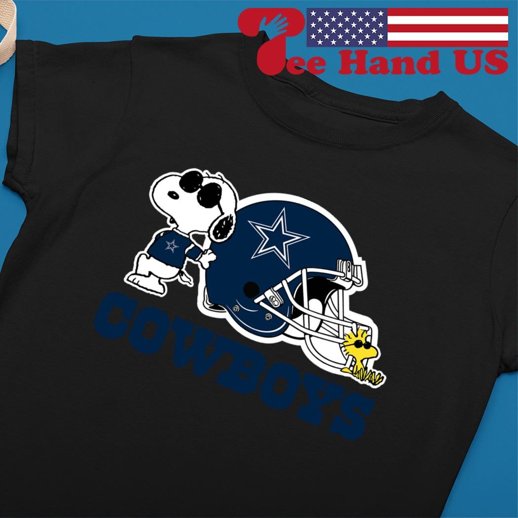 Dallas Cowboys Football Woodstock And Snoopy T-Shirt - T-shirts Low Price