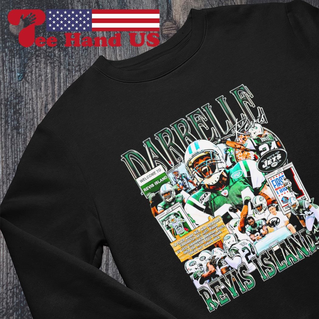 Darrelle Revis New York Jets welcome to Revis Island Player Caricature  retro shirt, hoodie, sweater, long sleeve and tank top