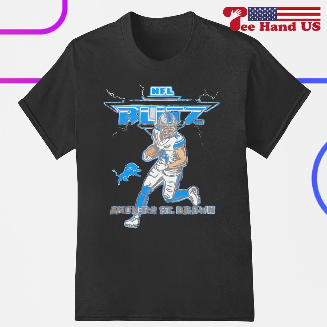 Amon-Ra St. Brown Detroit Lions signature 2023 shirt, hoodie