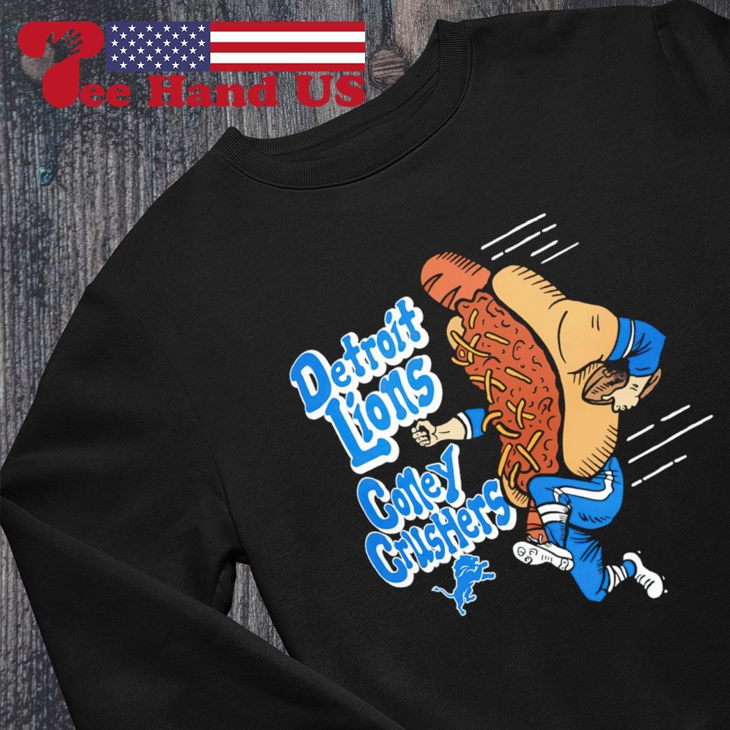 Detroit Lions coney crushers Guy Fieri's Flavortown shirt, hoodie, sweater,  long sleeve and tank top