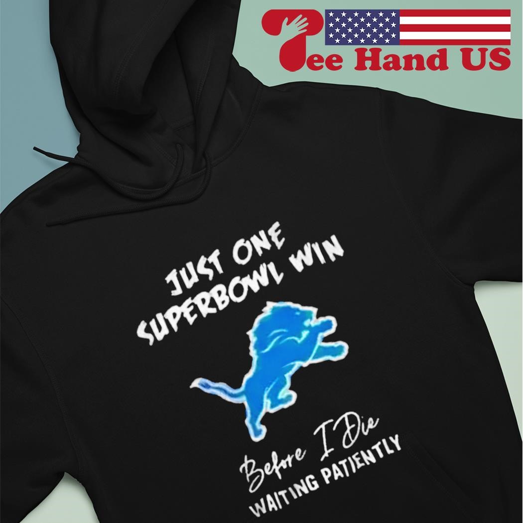 Detroit Lions Please Just Give Me One Before I Die, Men's T-Shirt Regular