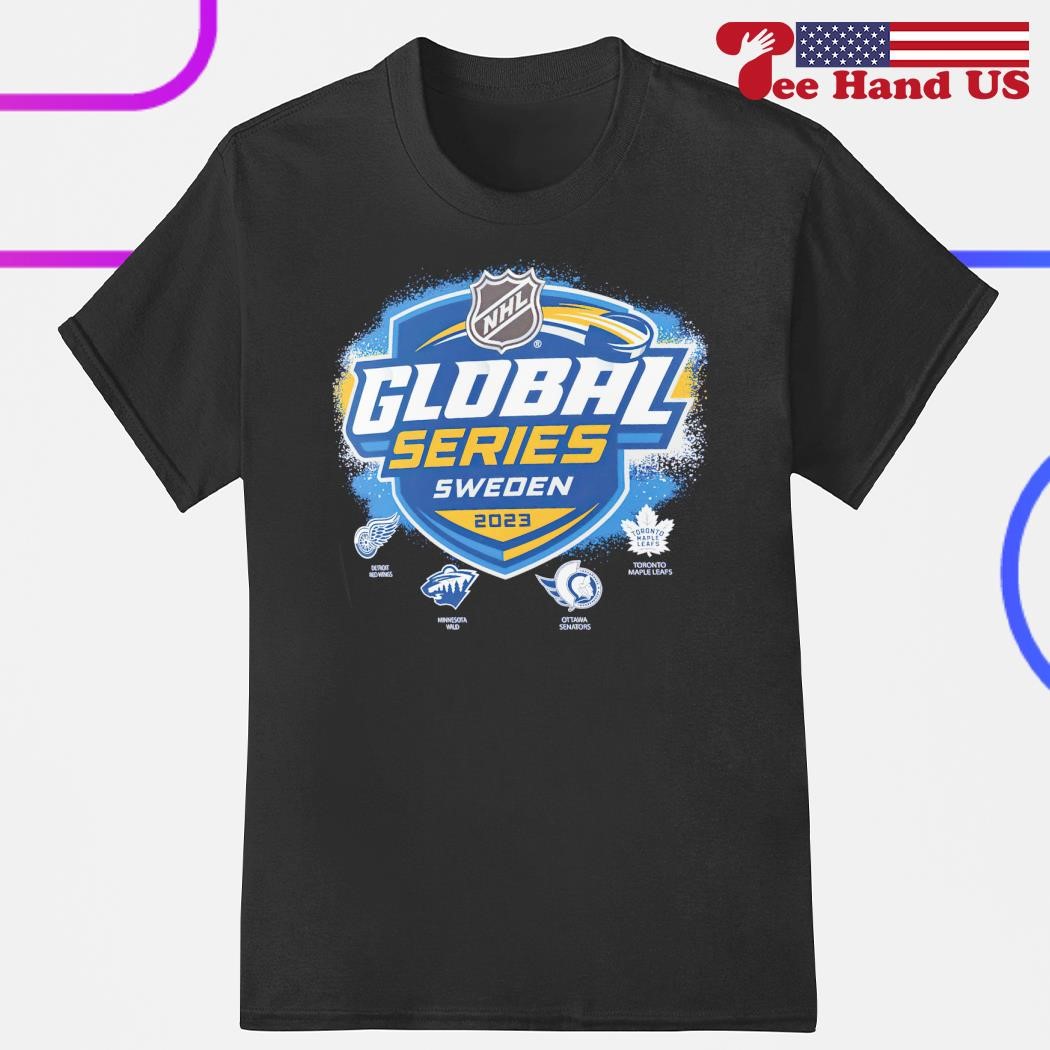 Detroit Red Wings 2023 NHL Global Series Logo Shirt, hoodie, longsleeve,  sweatshirt, v-neck tee
