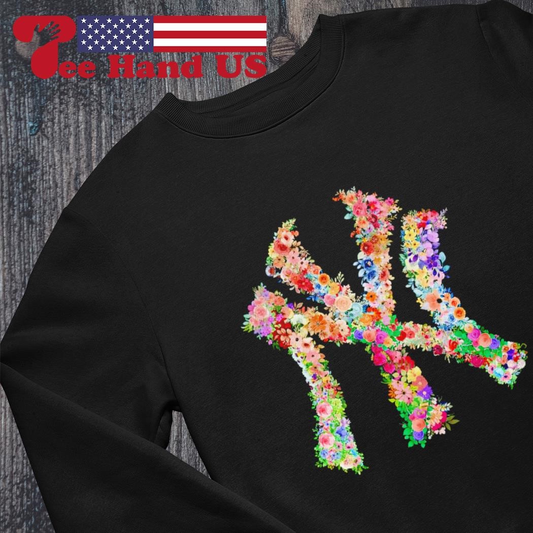 Flower New York Yankees shirt, hoodie, sweater, long sleeve and