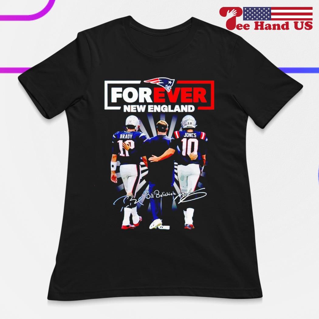 Official New England Patriots Forever Tom Brady Mac Jones Signatures shirt,  hoodie, sweater, long sleeve and tank top