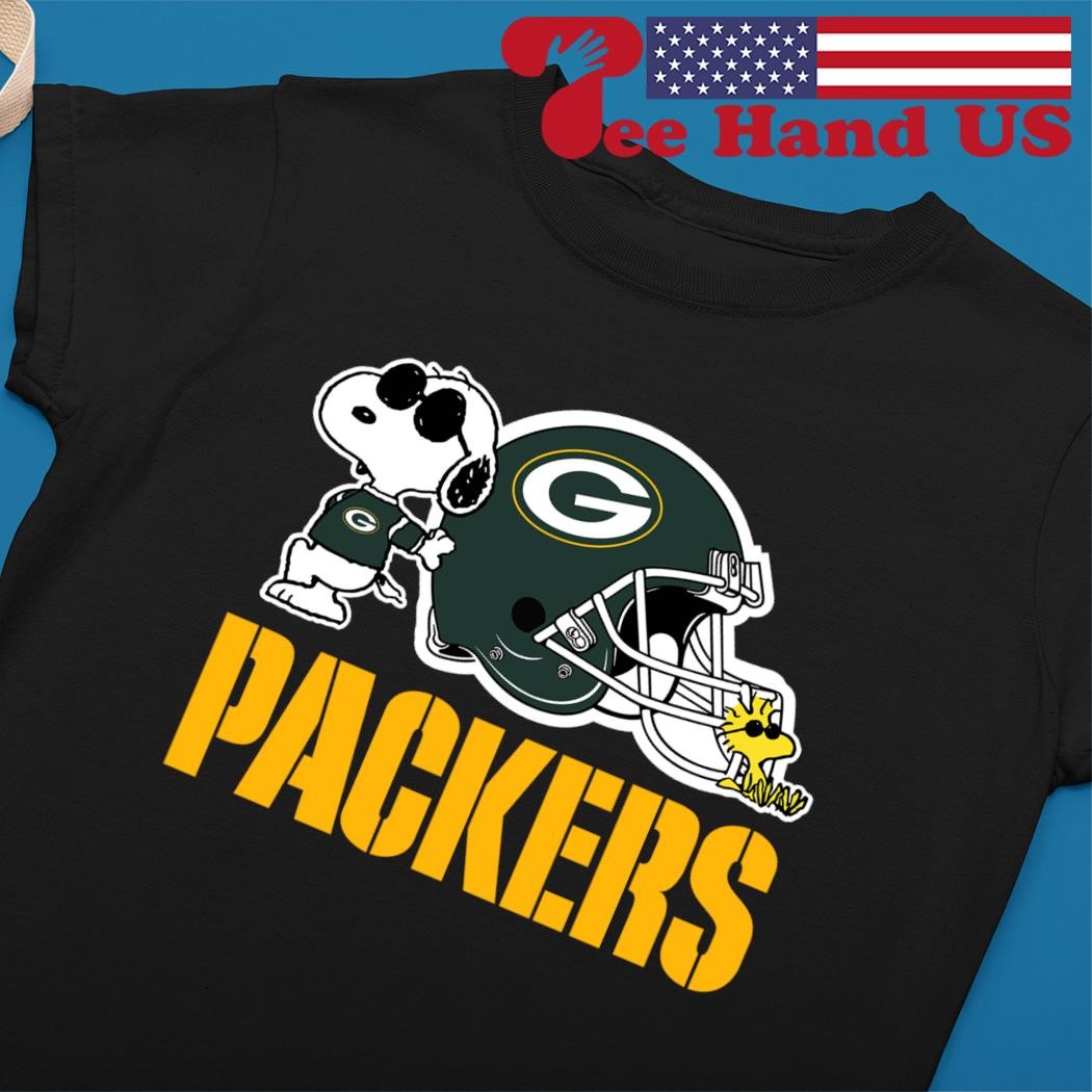 Snoopy Joe Cool And Woodstock The Green Bay Packers NFL Shirts, hoodie,  sweater, long sleeve and tank top