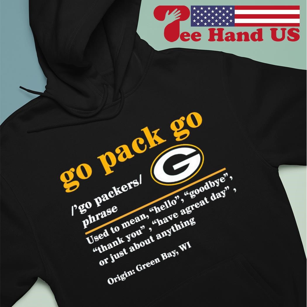 Green Bay Packers Hoodie 3D Go Pack Go V52 On Sale - Tana Elegant