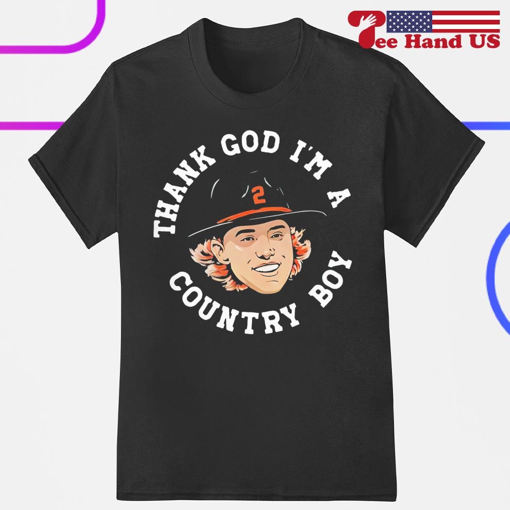 Gunnar Henderson Thank God I'm A Country Boy T-Shirt, hoodie, sweater, long  sleeve and tank top