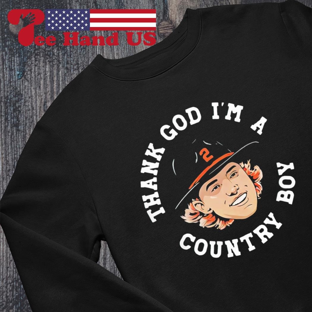 Gunnar Henderson Thank God I'm A Country Boy T-Shirt - ShirtsOwl Office