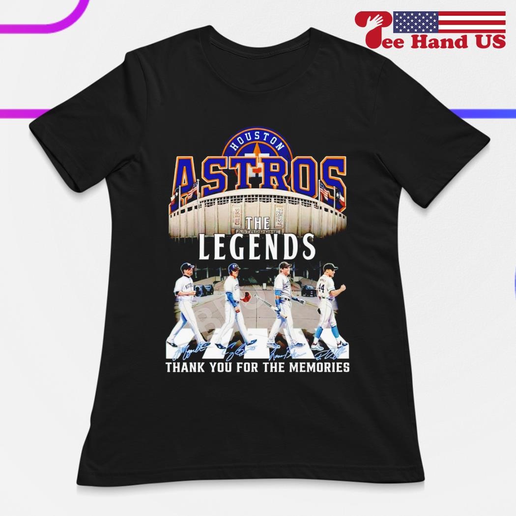 Houston Astros The Legends Thank You For The Memories Shirt