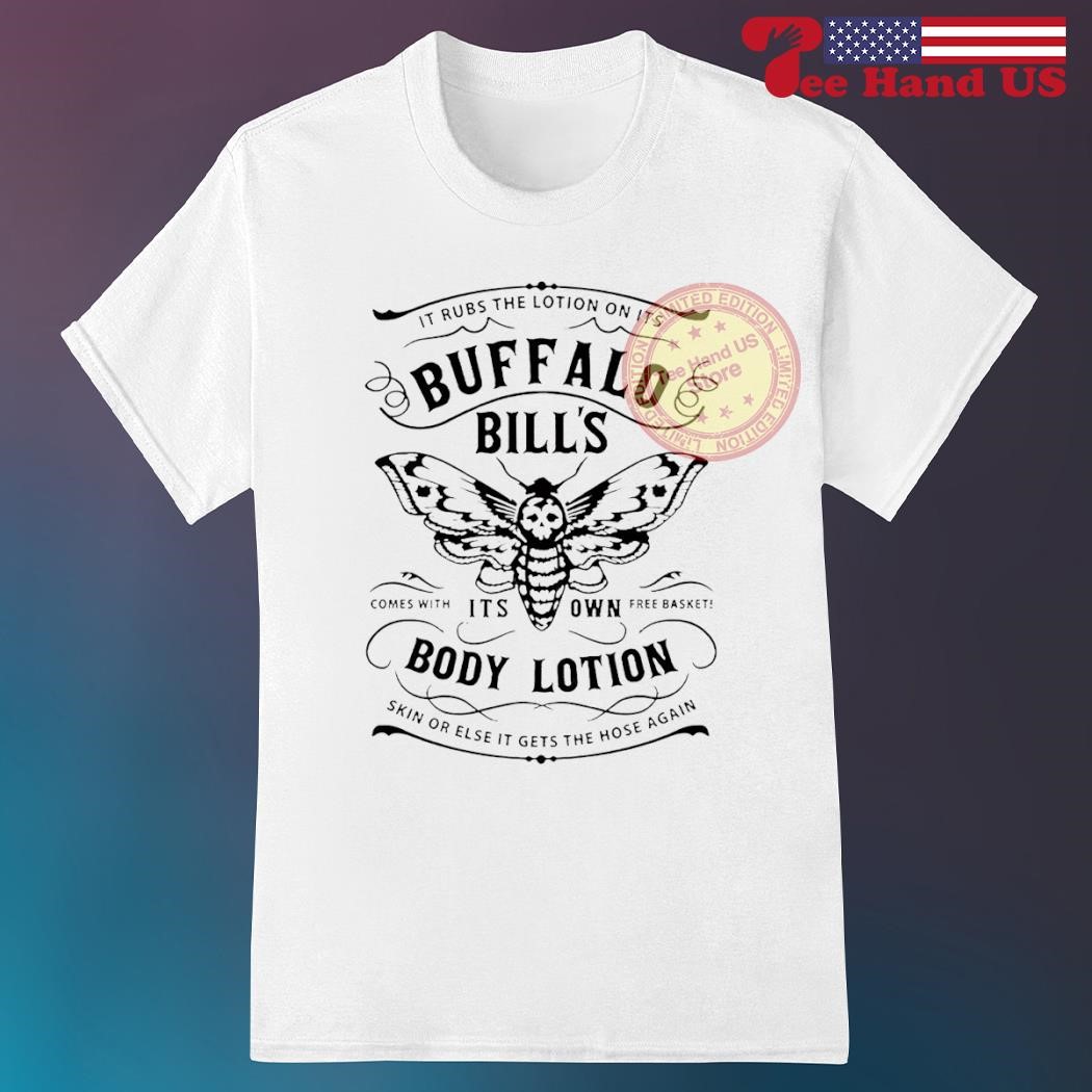 Hippie Runner Buffalo Bill's Body Lotion It Rubs The Lotion on It's Skin or Else It Gets The Hose Again Tank Top - White / Large