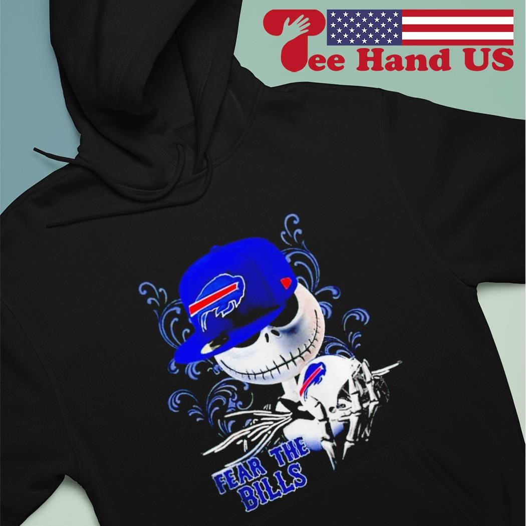 Buffalo Bills Jack Skellington Fear The Bills Halloween shirt, hoodie,  sweater, long sleeve and tank top