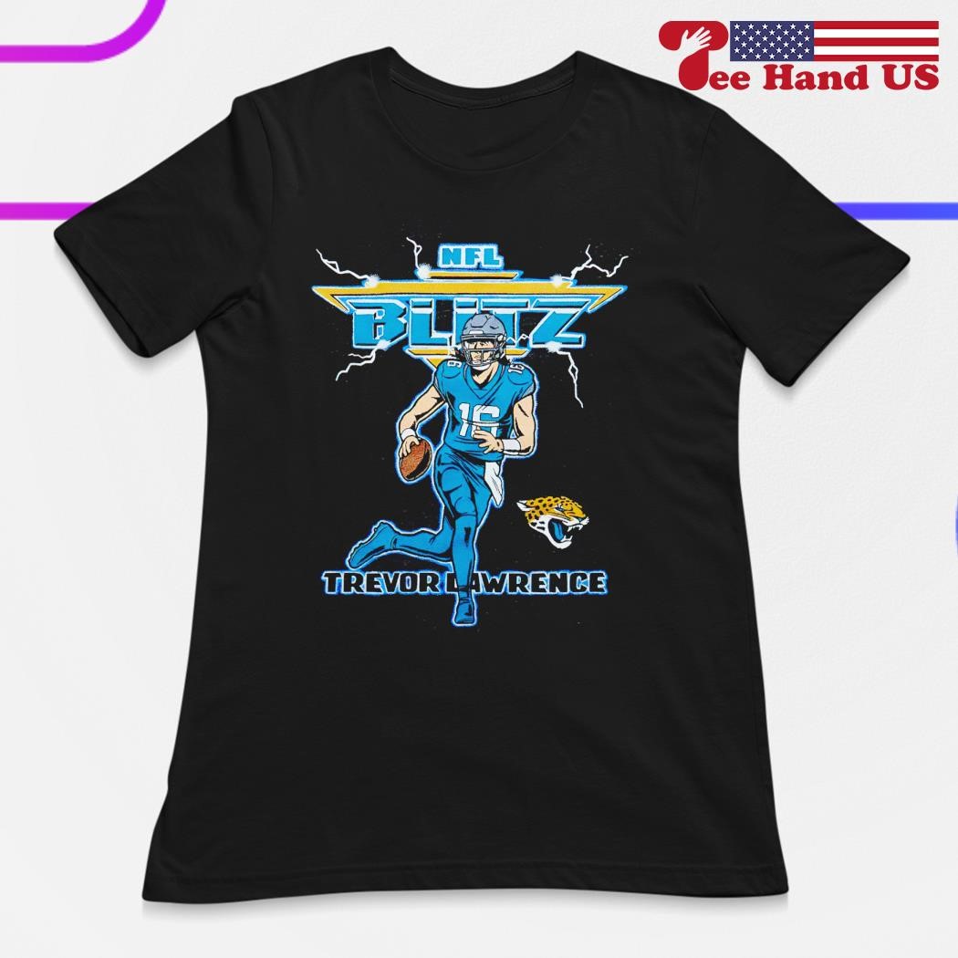 Official nFL Blitz Jacksonville Jaguars Trevor Lawrence T-Shirts, hoodie,  tank top, sweater and long sleeve t-shirt