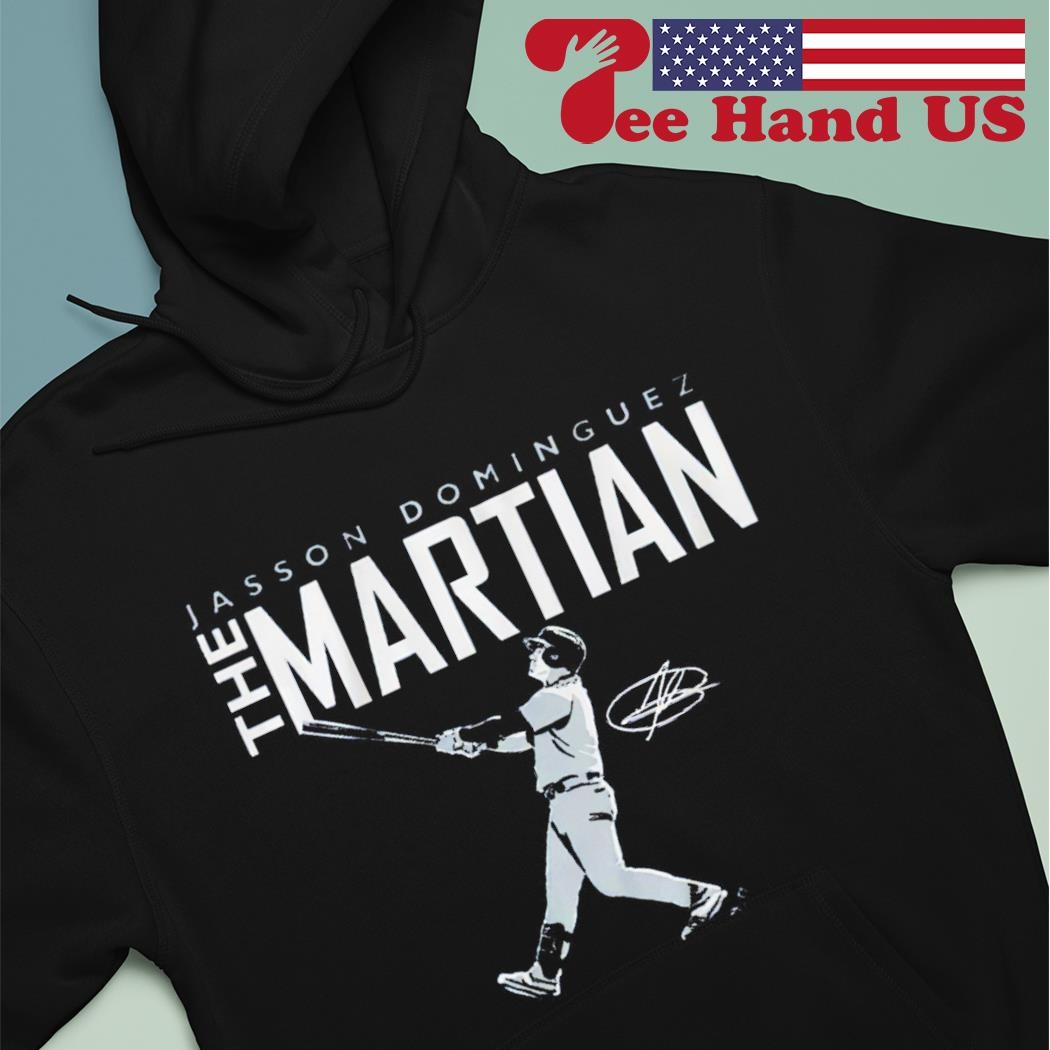 Jasson Dominguez New York Yankees The Martian signature shirt, hoodie,  sweater, longsleeve and V-neck T-shirt