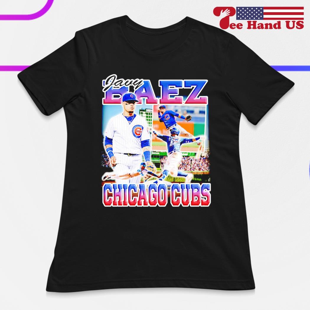 Javy Baez Chicago Cubs retro shirt, hoodie, sweater, long sleeve and tank  top