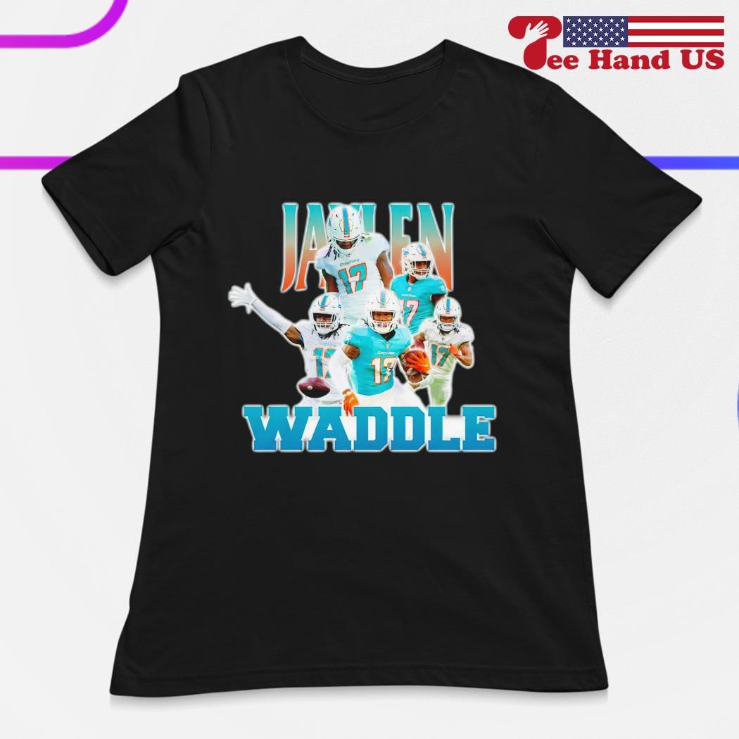 Jaylen Waddle Waddle Miami Dolphin shirt, hoodie, sweater, long sleeve and  tank top