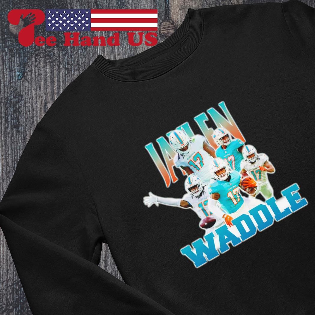 Jaylen Waddle Miami Dolphins vintage shirt, hoodie, sweater, long sleeve  and tank top