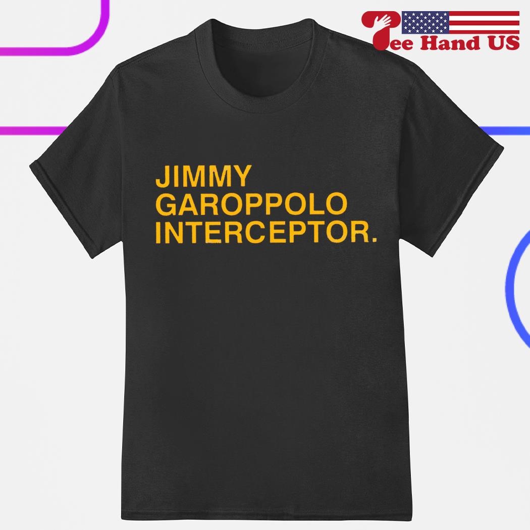 Jimmy garoppolo interceptor shirt - Limotees