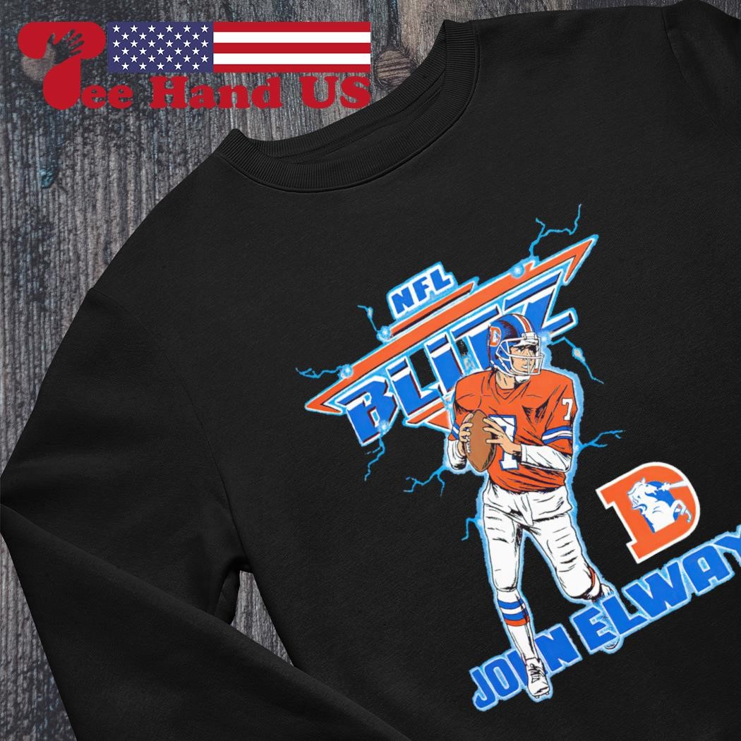 Nfl Blitz Denver Broncos John Elway Shirt - Shibtee Clothing