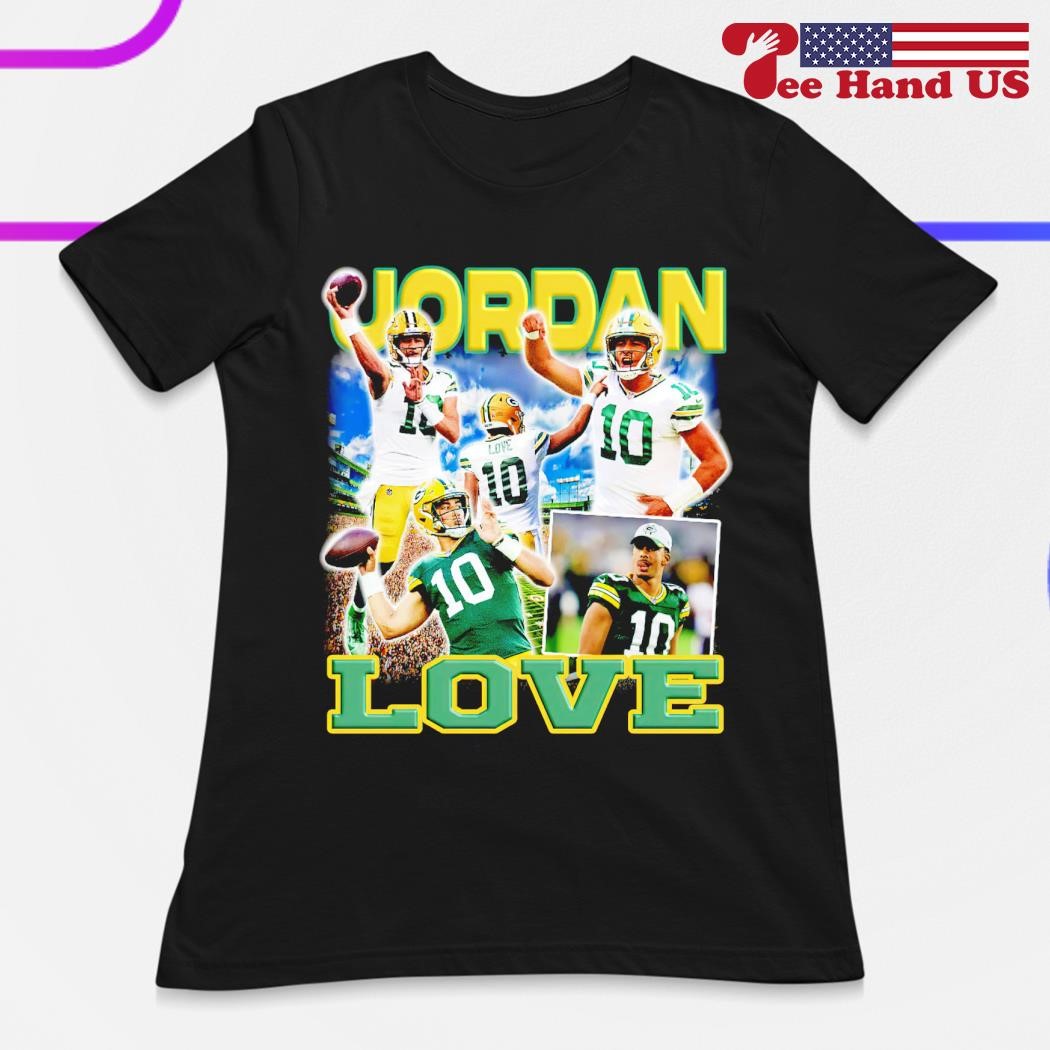 Jordan Love Tshirt Sweatshirt Hoodie Jordan Love Shirts Vintage Green Bay  Packers Shirt Short Sleeve Long Sleeve Shirt Mens Womens Funny Football T  Shirt - Laughinks