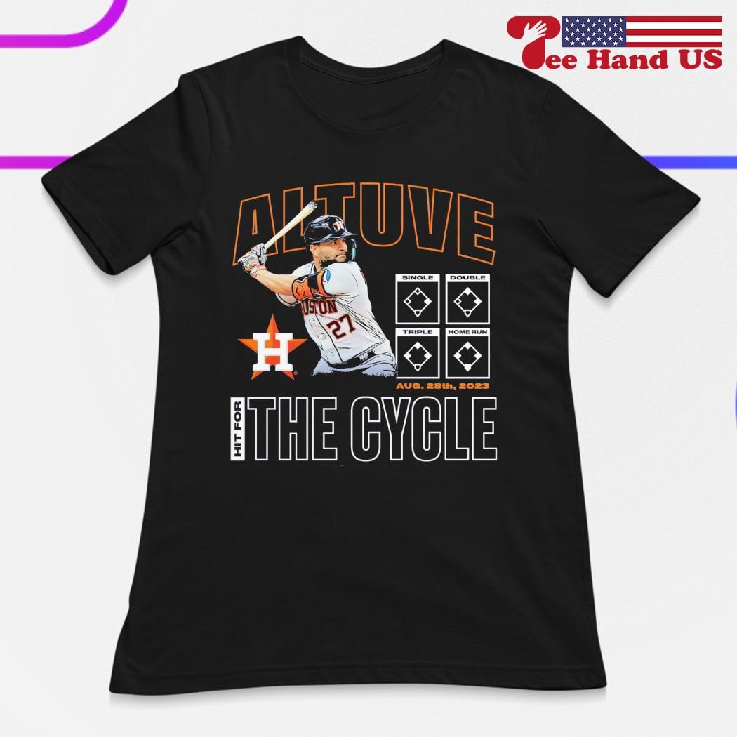 Jose Altuve Cycle Houston T-Shirt, hoodie, sweater, long sleeve