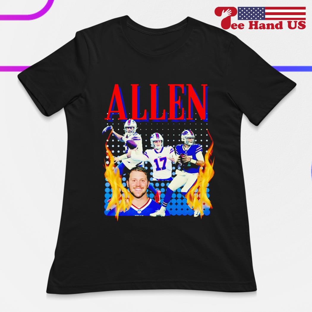 Retro Josh Allen - Buffalo Bills - Buffalo Bills crewneck