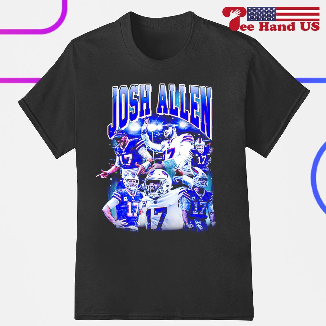 Official Josh allen Buffalo Bills vintage retro T-shirt, hoodie