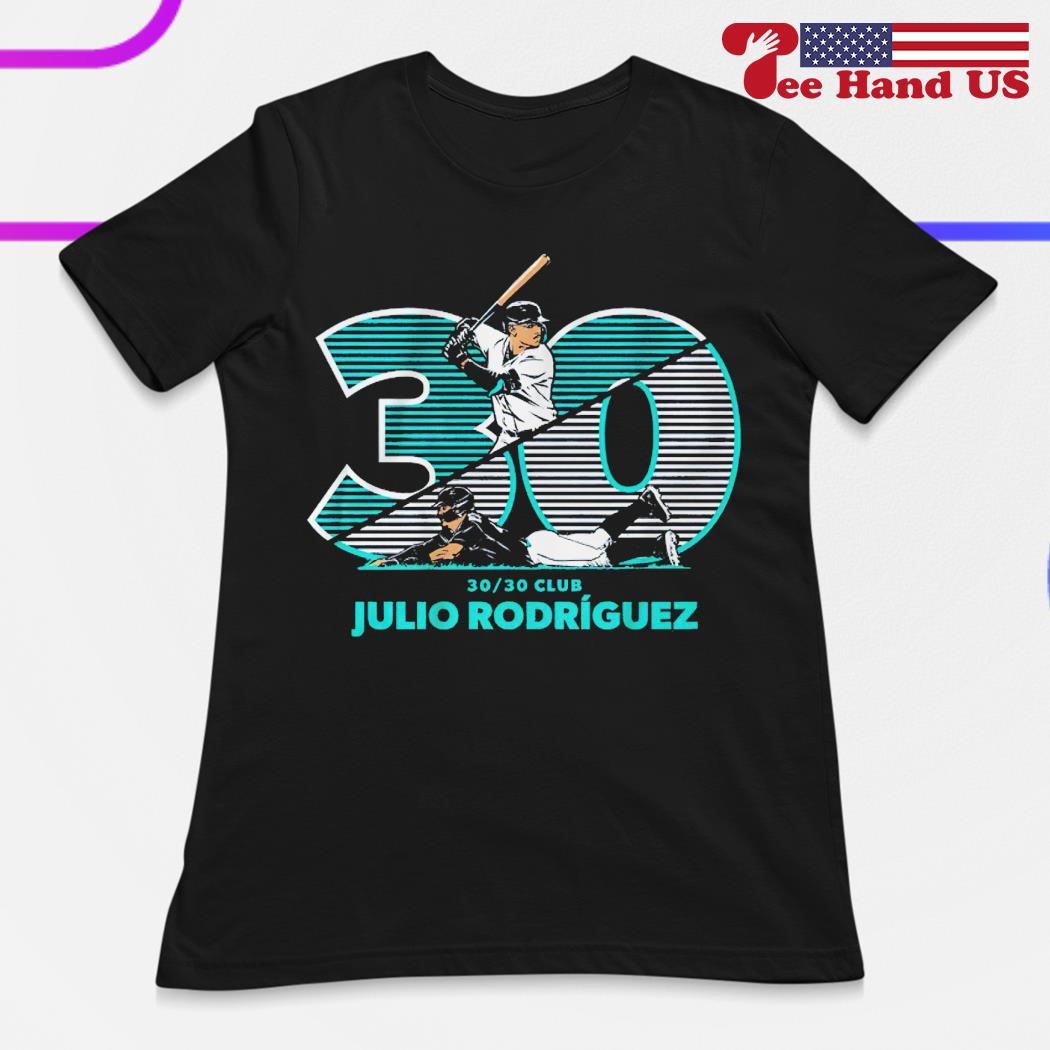 New addition to the Julio Rodriguez jersey number rainbow! She's