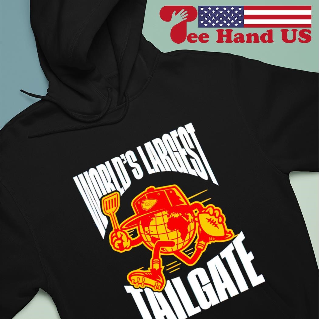 World's Largest Tailgate Kansas City Chiefs shirt, hoodie, sweatshirt,  ladies tee and tank top