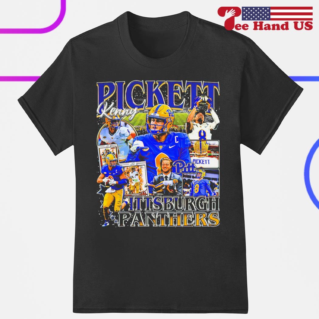 Retro Brand Men's Pitt Panthers Royal Blue Kenny Pickett T-Shirt