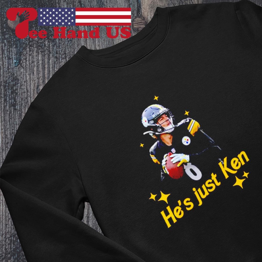 He's Just Ken Shirt, Pittsburgh Steelers Long Sleeve Unisex T