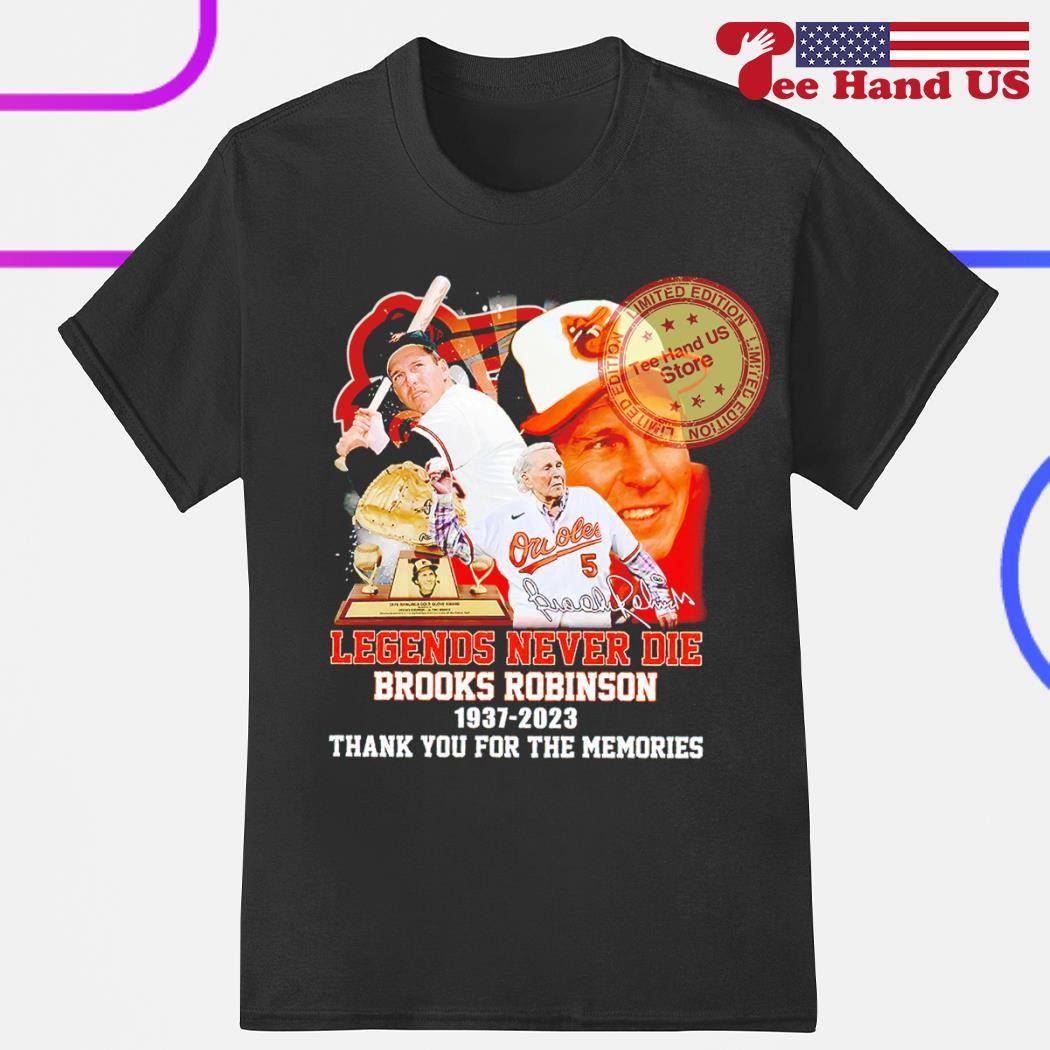 Official 1937 2023 Brooks Robinson Thank You For The Memories Signature T- shirt, hoodie, sweater, long sleeve and tank top