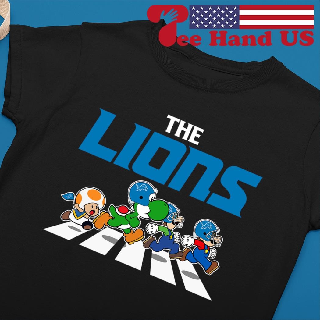 Mario The Detroit Lions Shirt