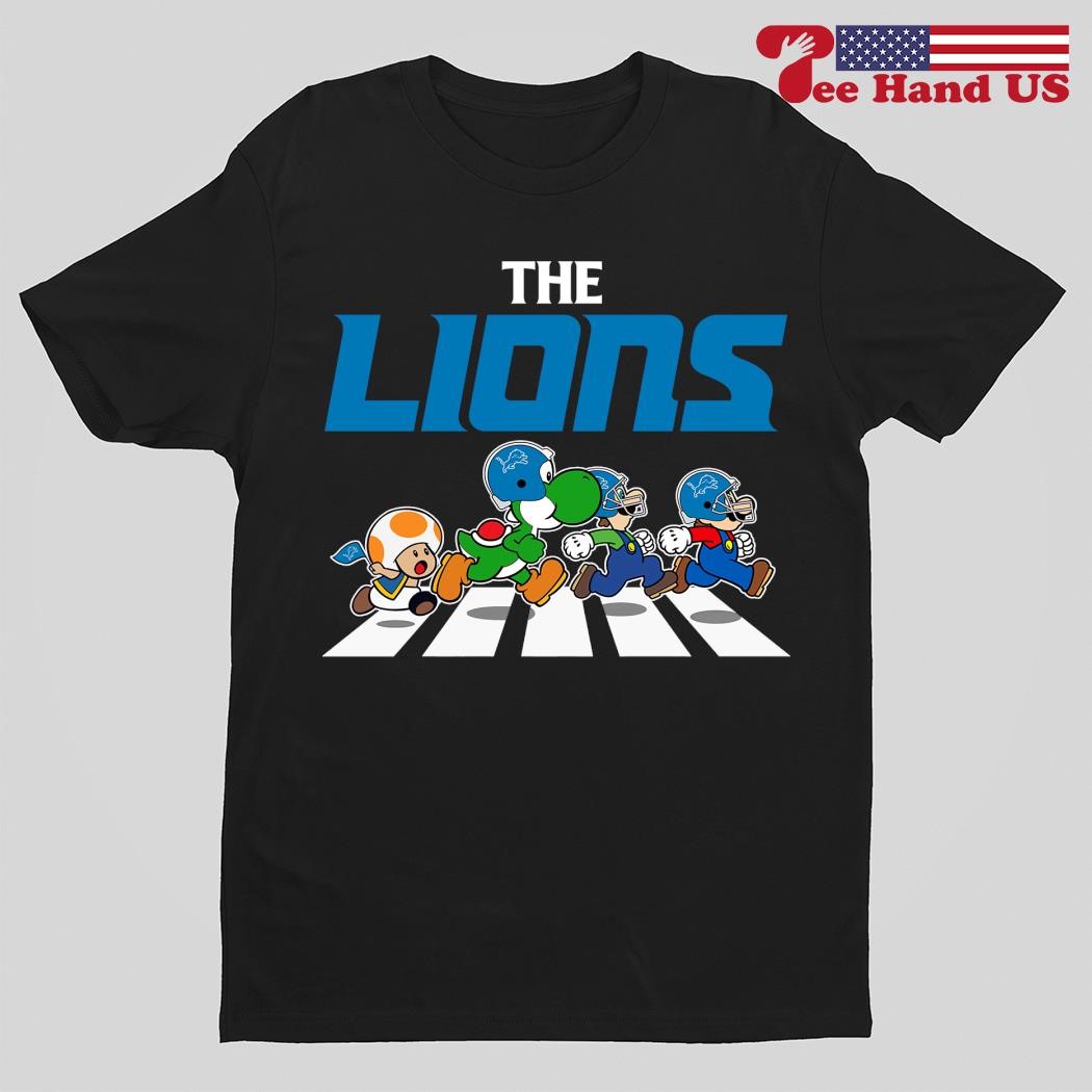 Mario The Detroit Lions Shirt, hoodie, sweater, long sleeve and tank top