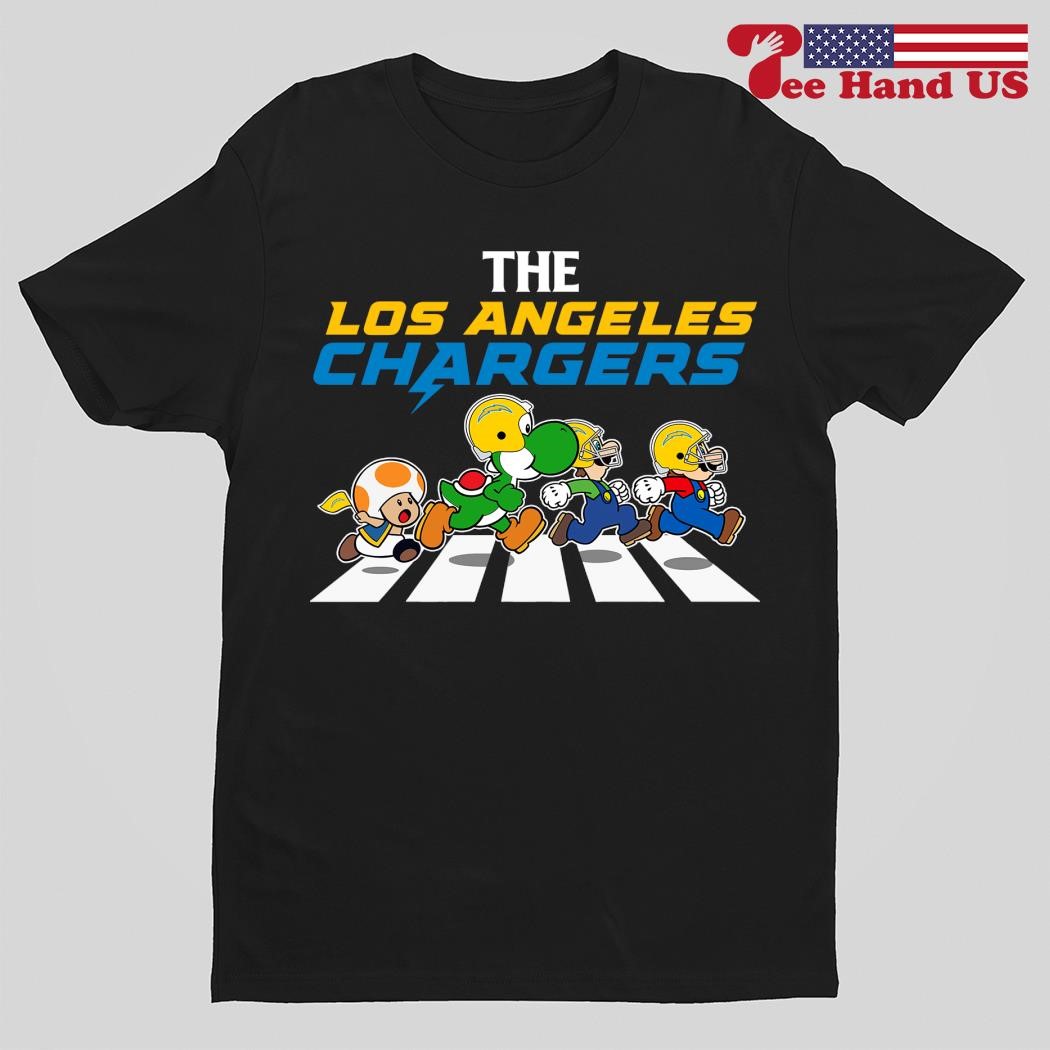 Mario The Los Angeles Chargers shirt, hoodie, sweater, long sleeve and tank  top