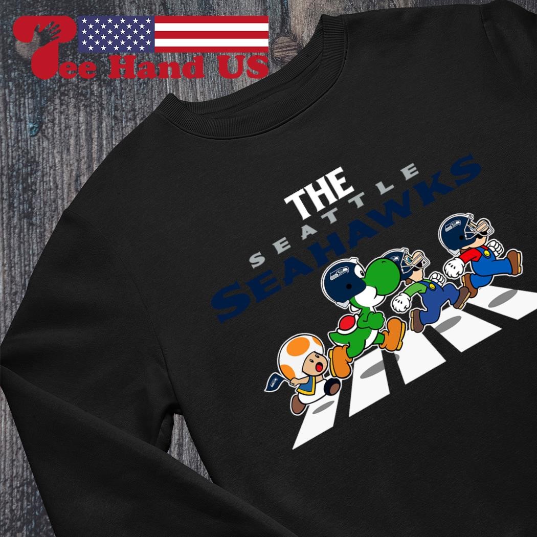 Mario The Seattle Seahawks shirt, hoodie, sweater, long sleeve and tank top