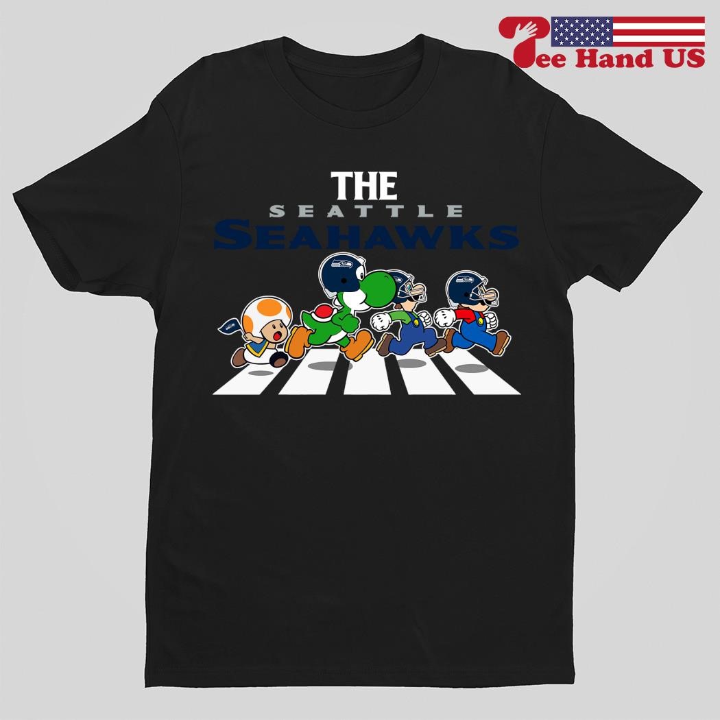 Mario The Seattle Seahawks shirt, hoodie, sweater, long sleeve and tank top