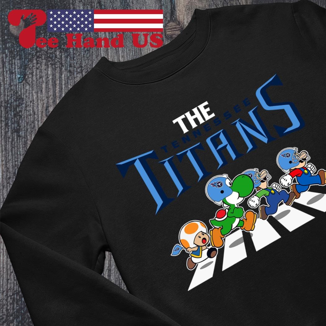 Mario The Tennessee Titans Shirt, hoodie, sweater, long sleeve and tank top