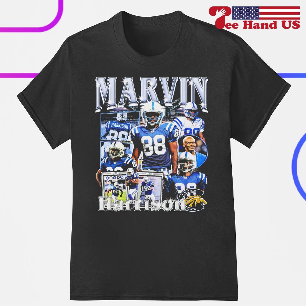 Marvin Harrison Indianapolis Colts Retro Shirt - Peanutstee