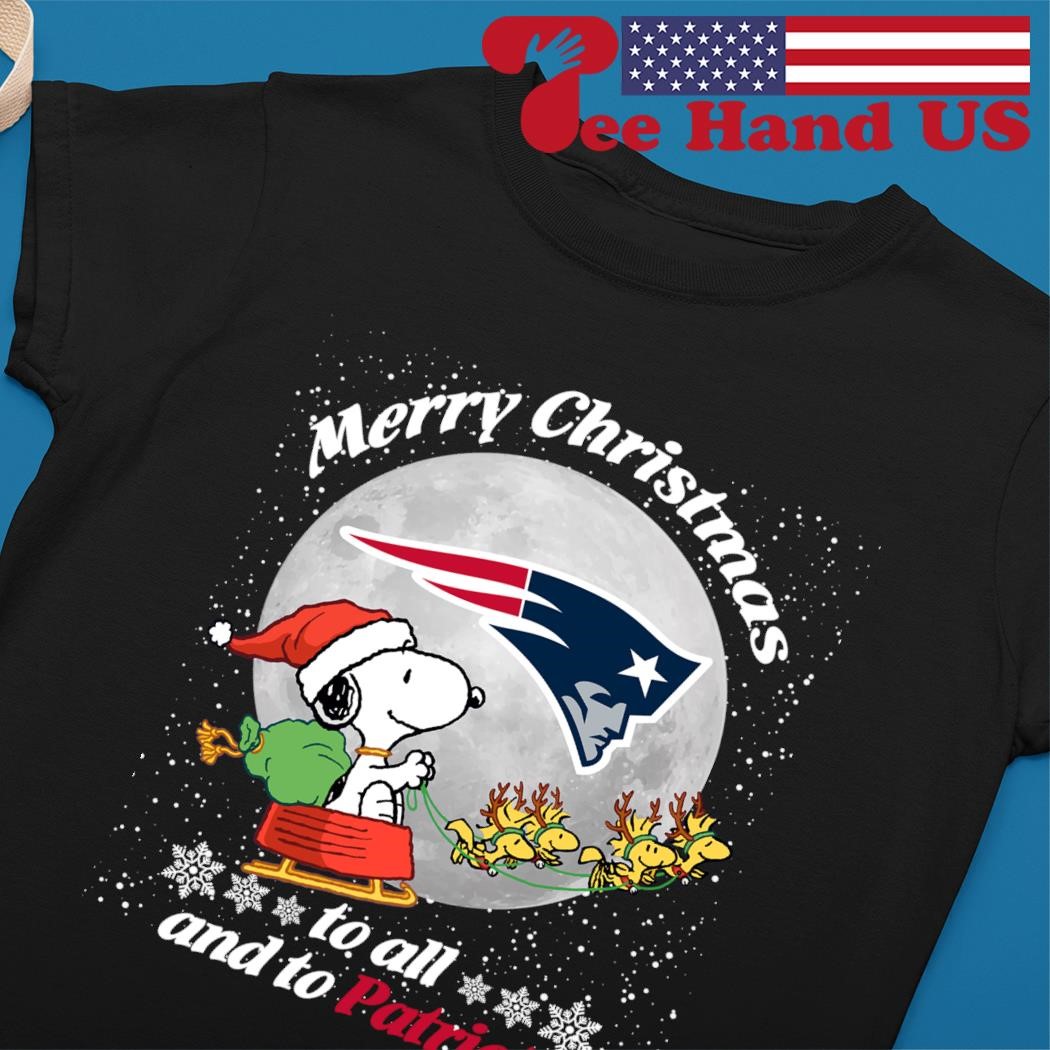 New England Patriots Merry Christmas to all and to all a Patriot shirt