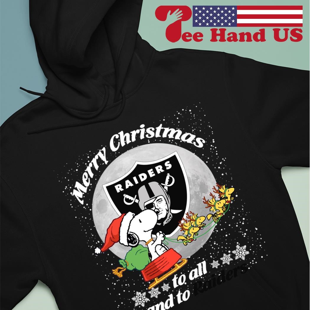 Merry Christmas To All And To Raiders shirt, hoodie, sweater, long