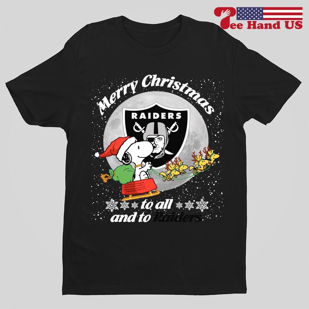 Merry Christmas To All And To Raiders shirt, hoodie, sweater, long sleeve  and tank top