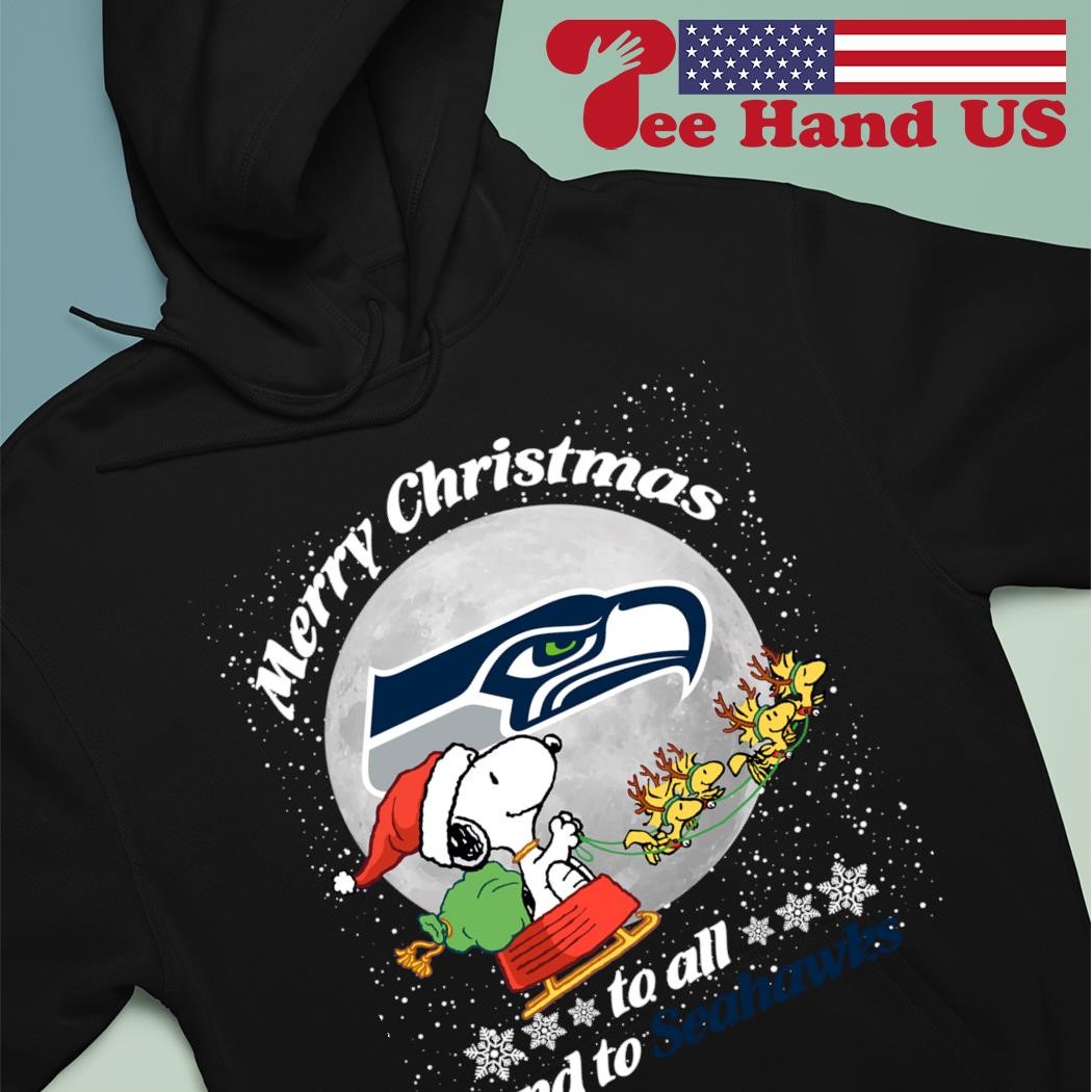 Merry Christmas To All And To Seahawks shirt, hoodie, sweater, long sleeve  and tank top