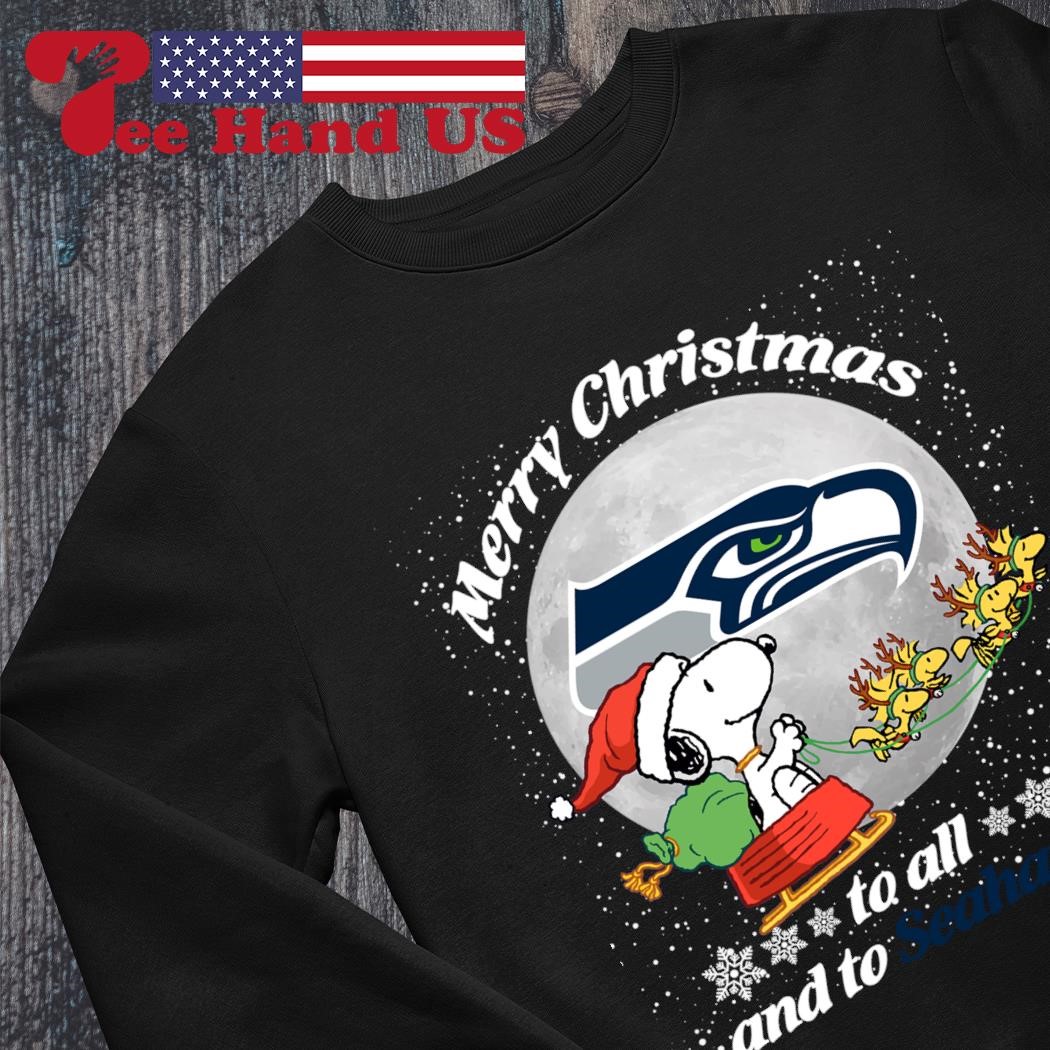 Merry Christmas To All And To Seahawks shirt, hoodie, sweater, long sleeve  and tank top