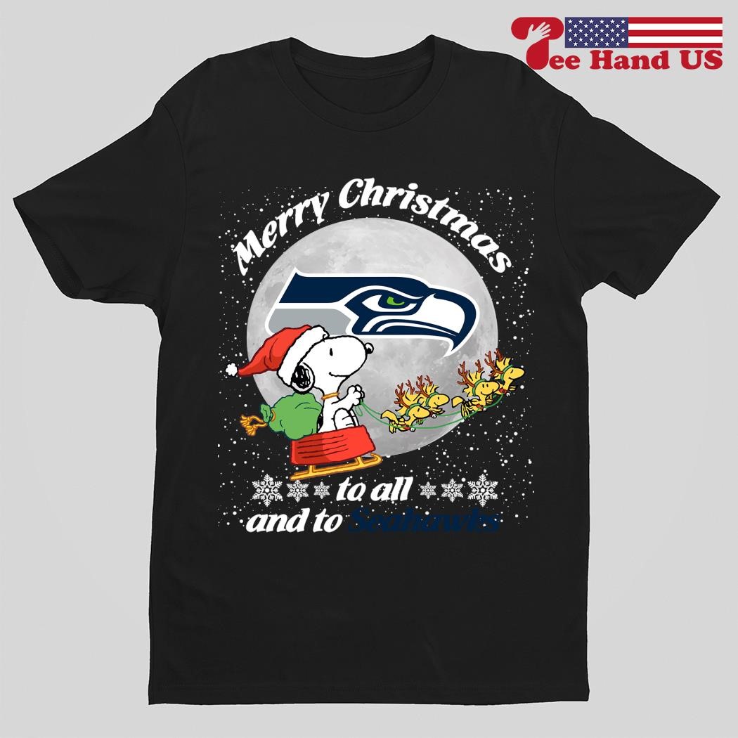 Merry Christmas To All And To Seahawks shirt, hoodie, sweater, long sleeve  and tank top