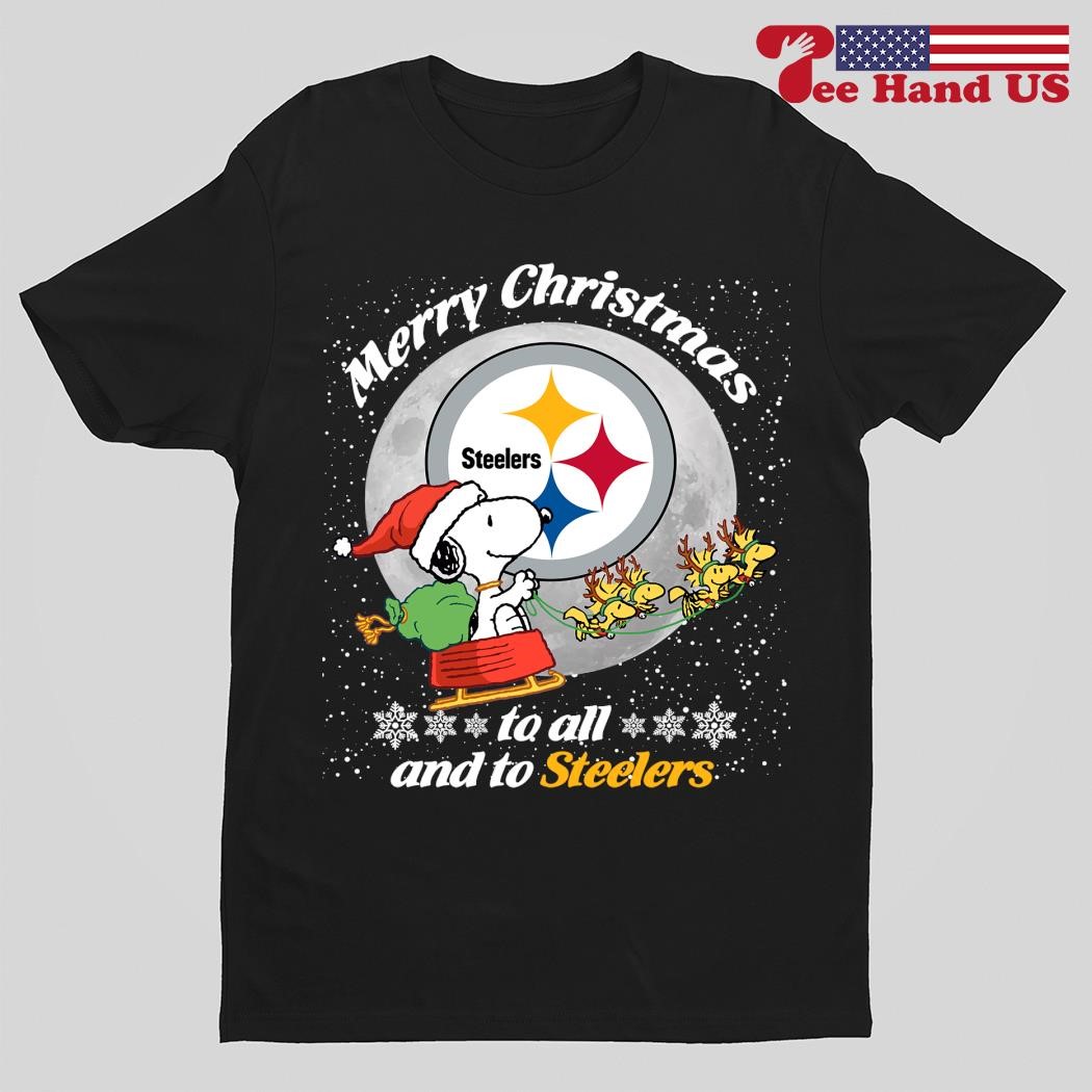 Pittsburgh Steelers Merry Christmas to all and to all a Steeler shirt