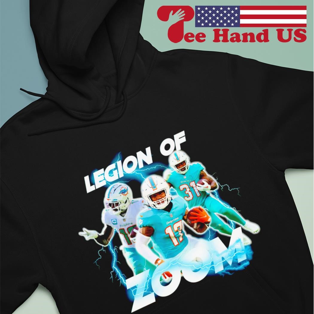 Official miami Dolphins Legion of Zoom T-Shirts, hoodie, tank top, sweater  and long sleeve t-shirt