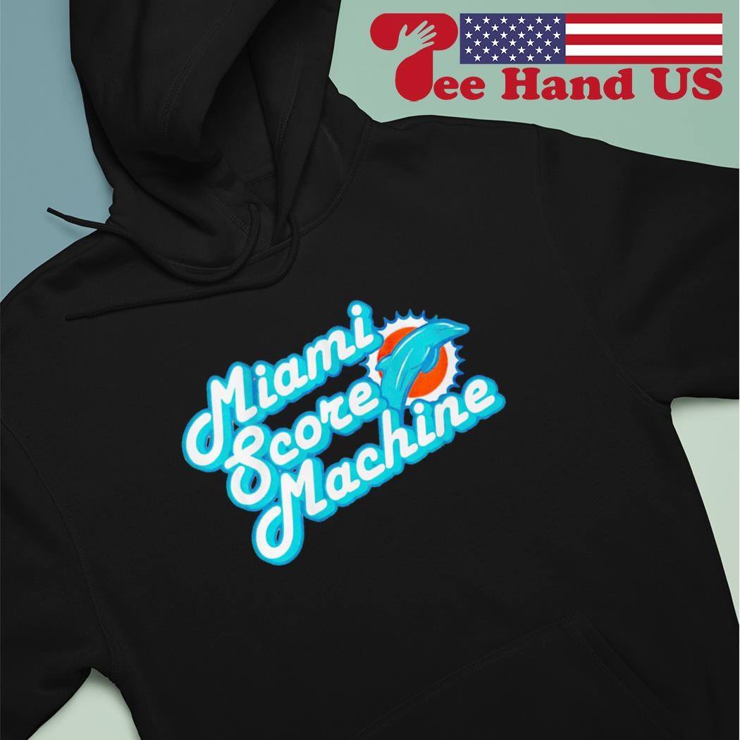 Miami Dolphins Score Machine T-Shirt - Binteez